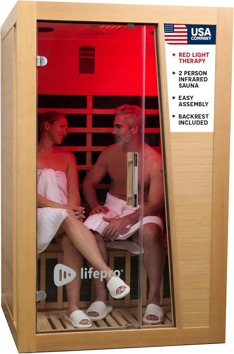 Lifepro RejuvaCure Duet Infrared Sauna