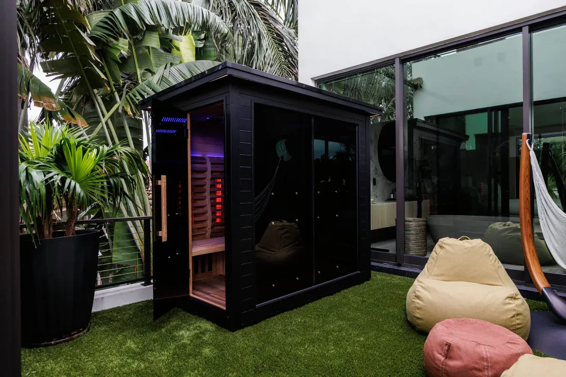 Sun Home Luminar 5-Person Outdoor Infrared Sauna